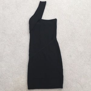 Sexy Bebe Bandage Off Shoulder Dress